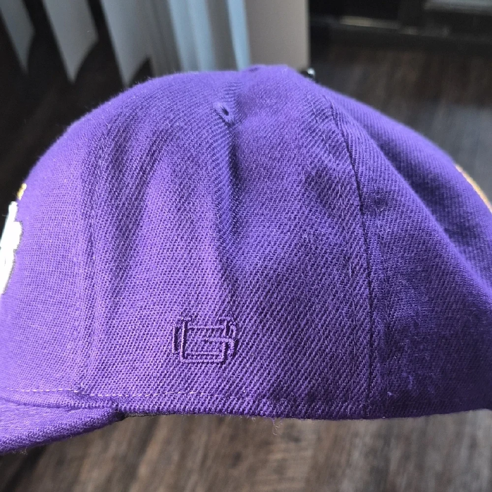 NBA Lakers Purple and Gold Cap
